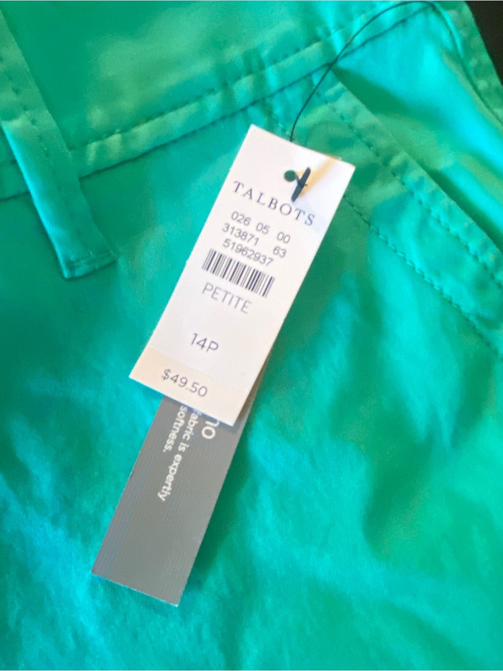 Talbots Teal Green Women's Bermuda Shorts - Picture 2 of 7